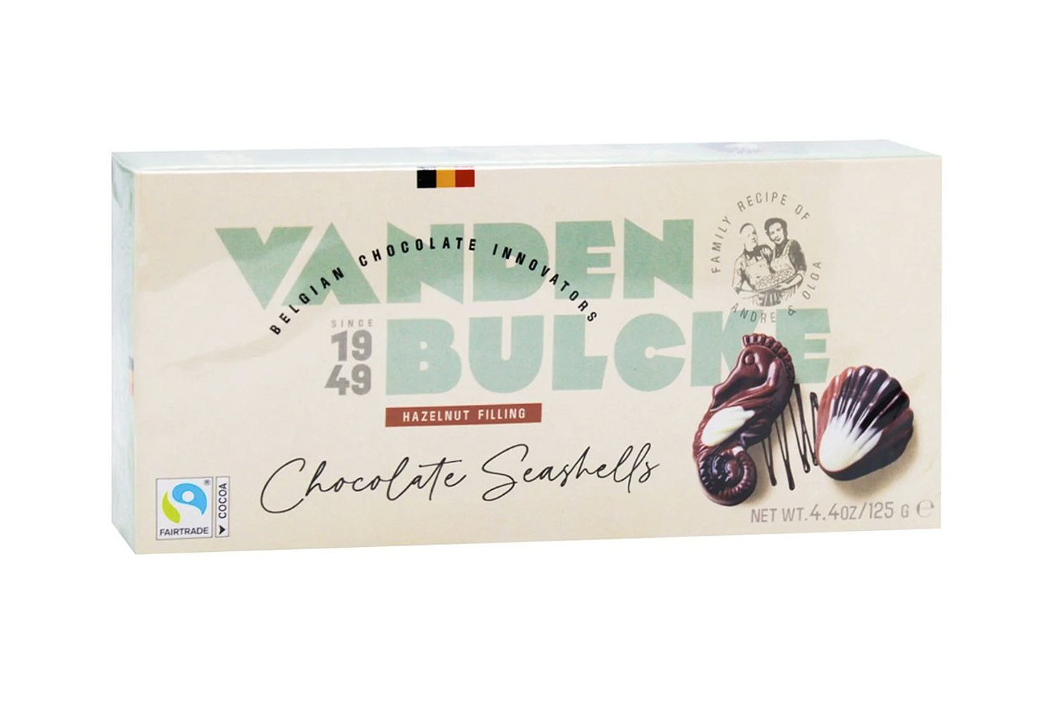 Pralinky belgické Vandenbulcke - mořské plody 125g